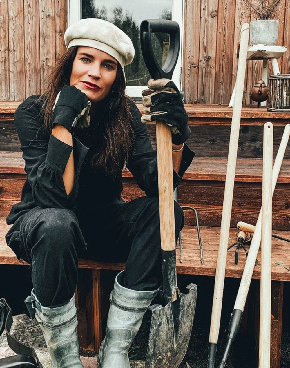 Salopette De Jardin - Stone M – Image 4