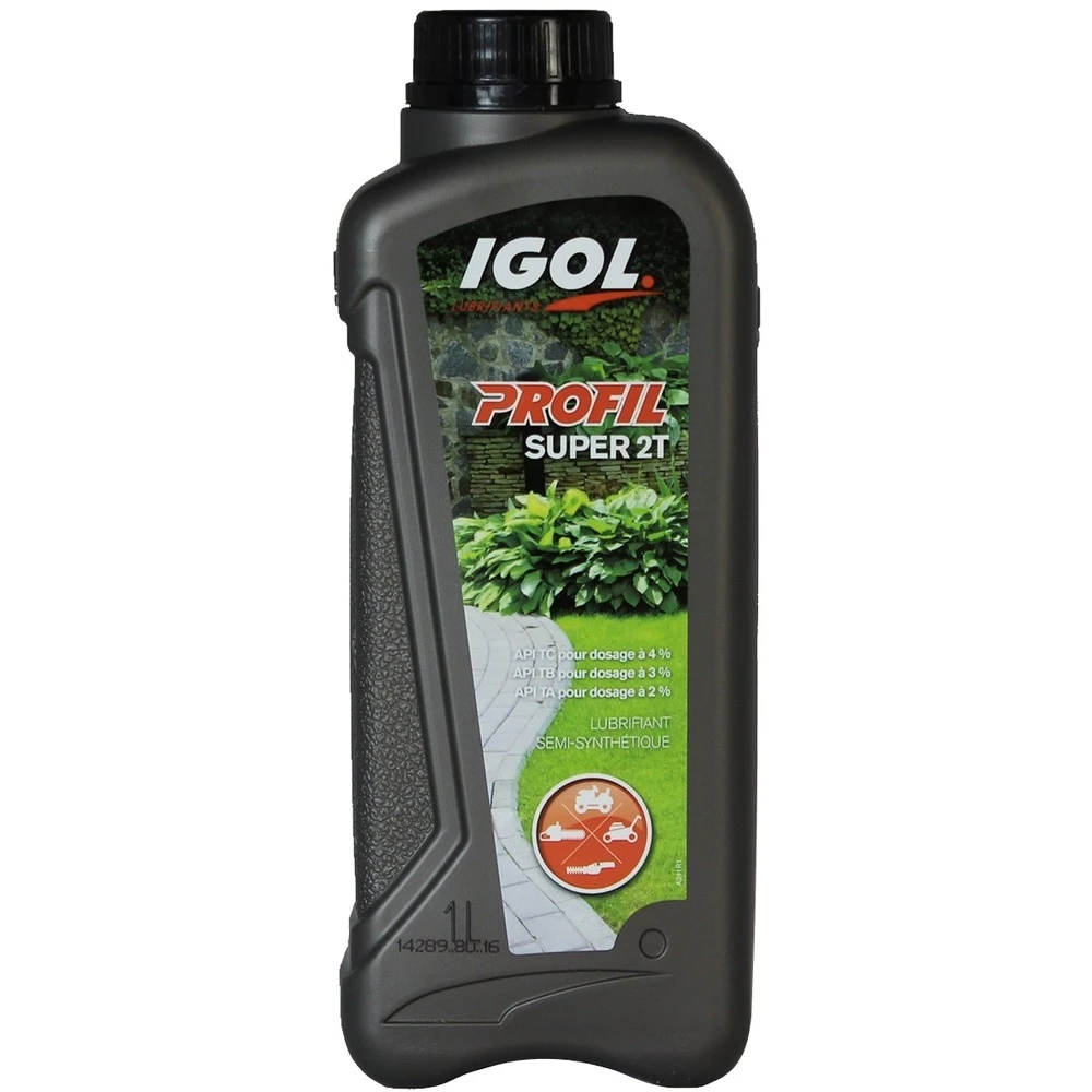 Huile Pour Moteur 2 Temps Igol Spéciale Motoculture - 1 Litre