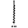 Mèche ø 80 Mm Pour Tarière Thermique