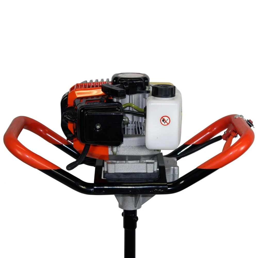 Tarière Thermique 52 Cm3, 3 Cv + Mèche 80 Mm – Image 3