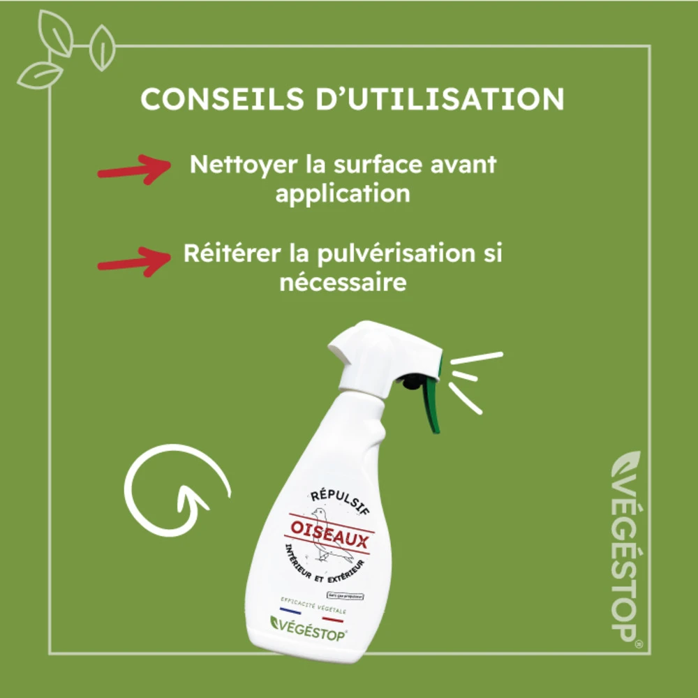 Répulsif Oiseaux - Liquide - 500 Ml – Image 5