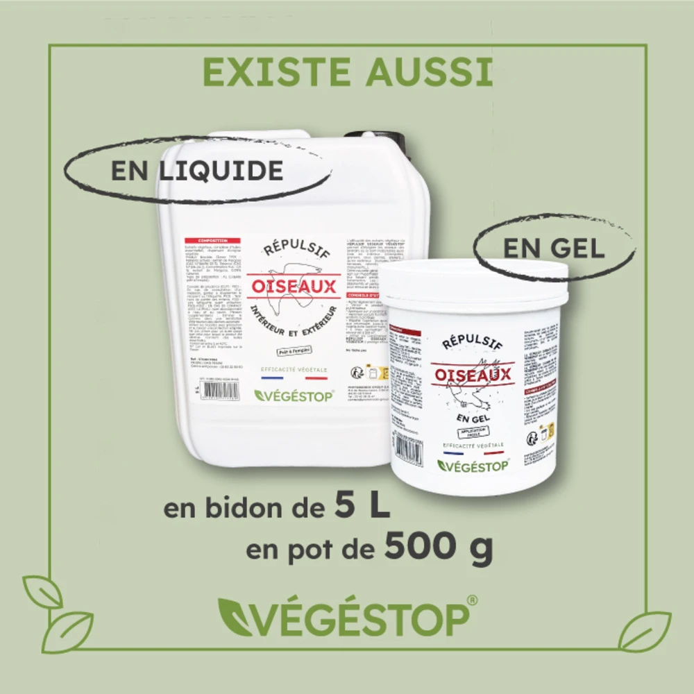 Répulsif Oiseaux - Liquide - 500 Ml – Image 6
