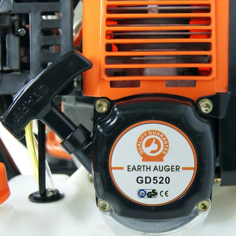 Tarière Thermique 52 Cm3 - 3 Cv + Lot De 3 Mèches (100, 150 Et 200 Mm) – Image 3