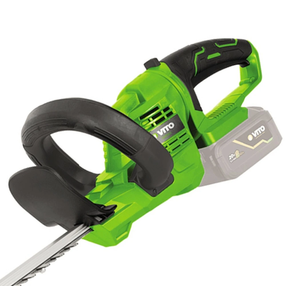 Taille Haies Sans Fil 20v Lame 51cm + Batterie Lithium 2ah + Chargeur Rapide Vito Ego Li – Image 3