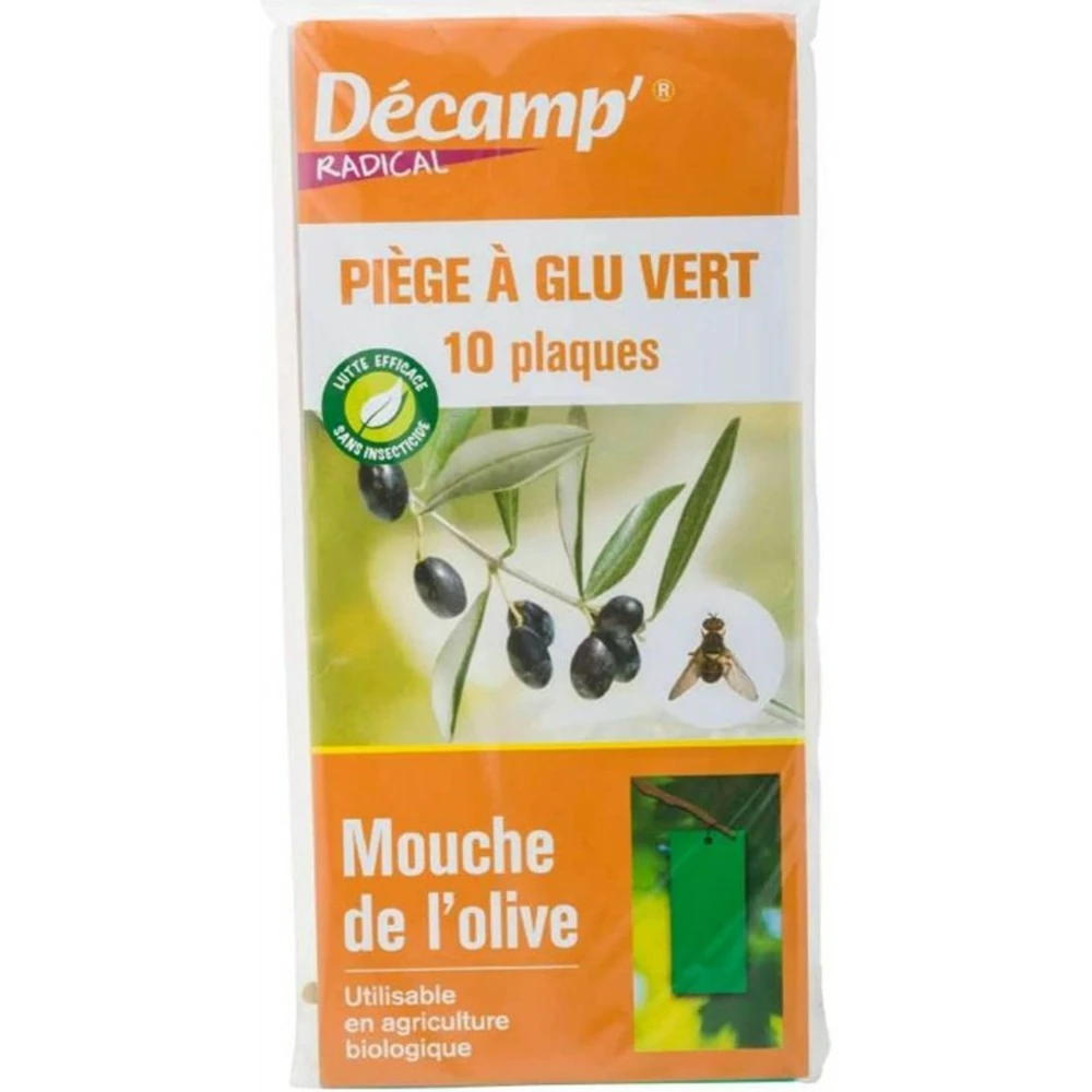 Décamp - Piège Vert Diptères Mouches Des Oliviers