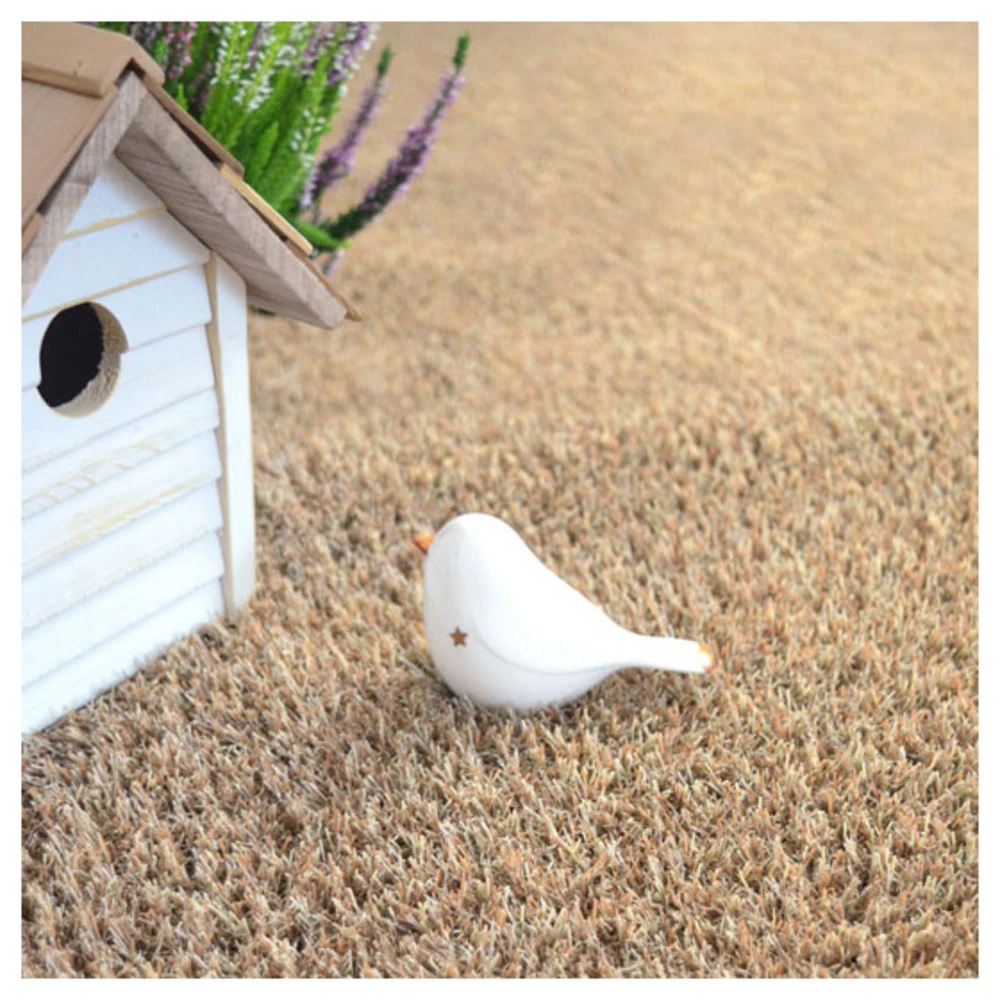 Gazon Synthétique Arty - Couleur Beige - 20mm - 2m X 4m – Image 4