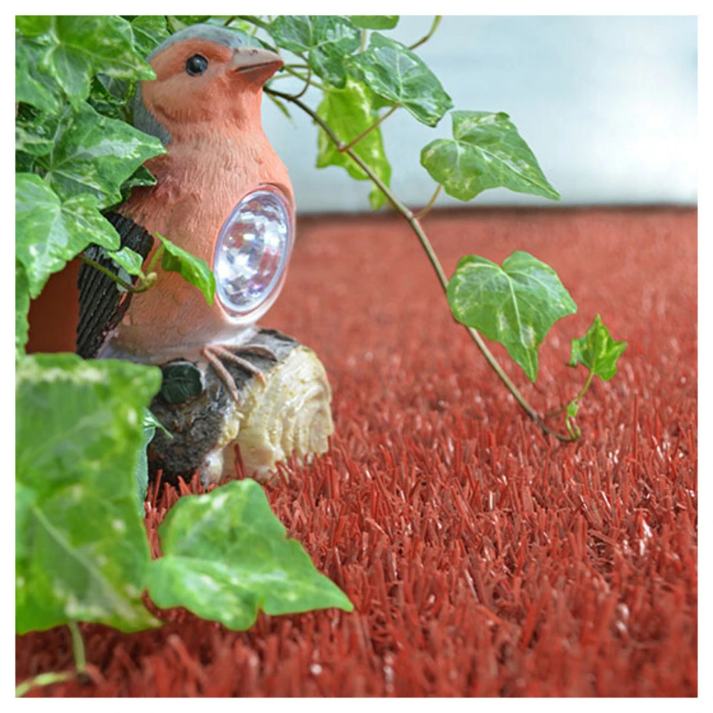 Gazon Synthétique Peps - Couleur Rouge Brique - 20mm - 2m X 4m – Image 4