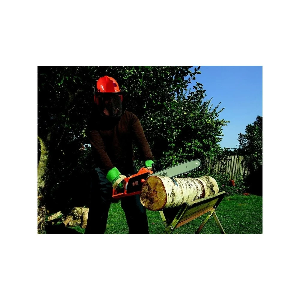 Black & Decker Tronçonneuse Electrique 1800w Lame 40cm Graissage Automatique Black+decker Cs1840-qs – Image 3