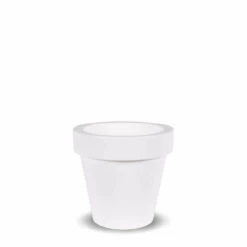 Pot De Fleurs Magnolia 160 ø160x152cm - Blanc