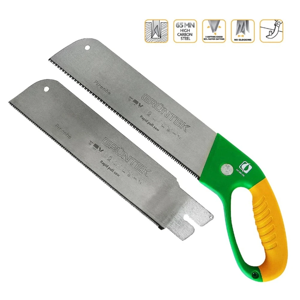 Scie De Jardin Piranha Avec 2 Lames 520 Mm – Image 2