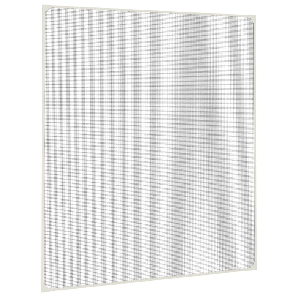 VIDAXL Moustiquaire Magnétique Pour Fenêtres Blanc 120x140 Cm