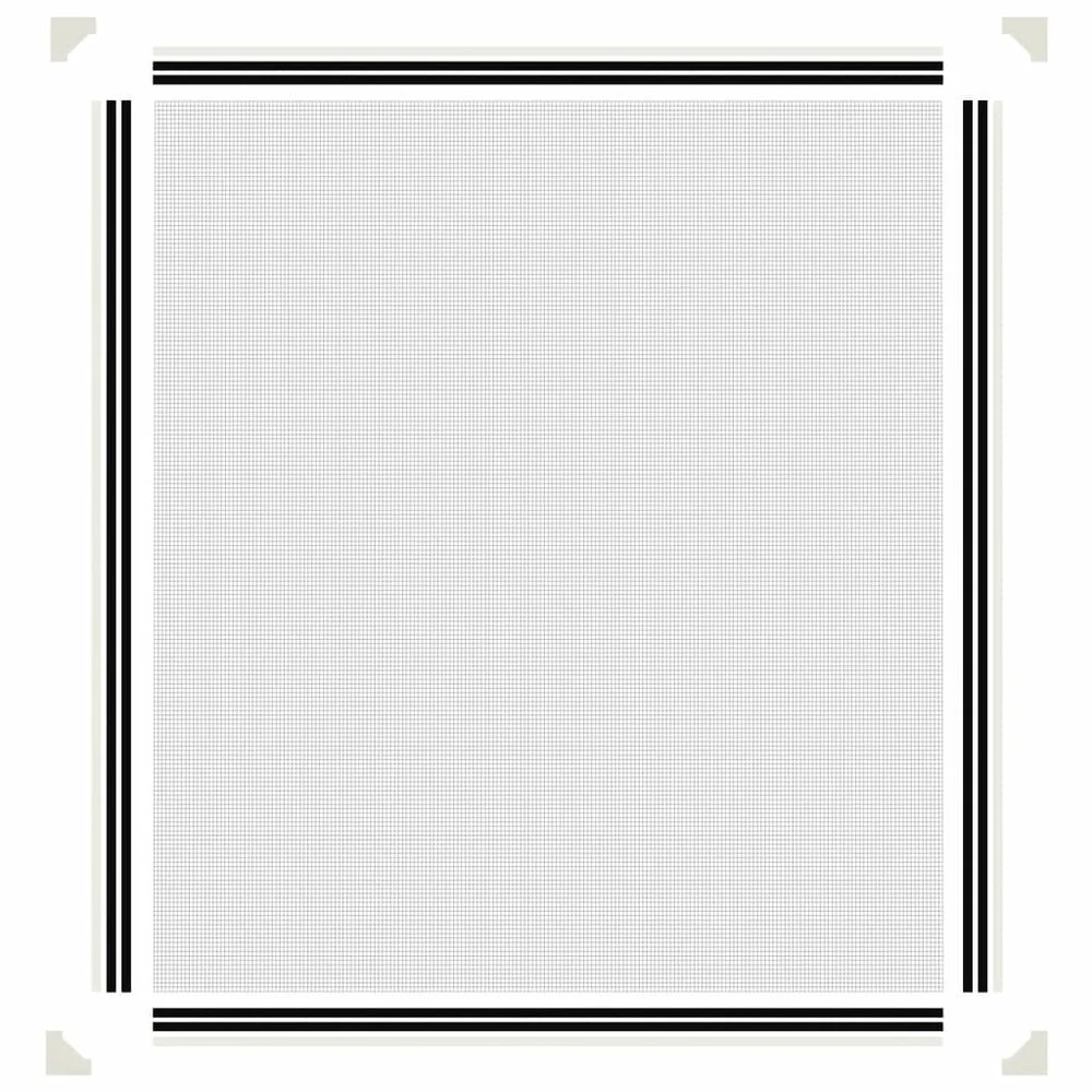 VIDAXL Moustiquaire Magnétique Pour Fenêtres Blanc 120x140 Cm – Image 6
