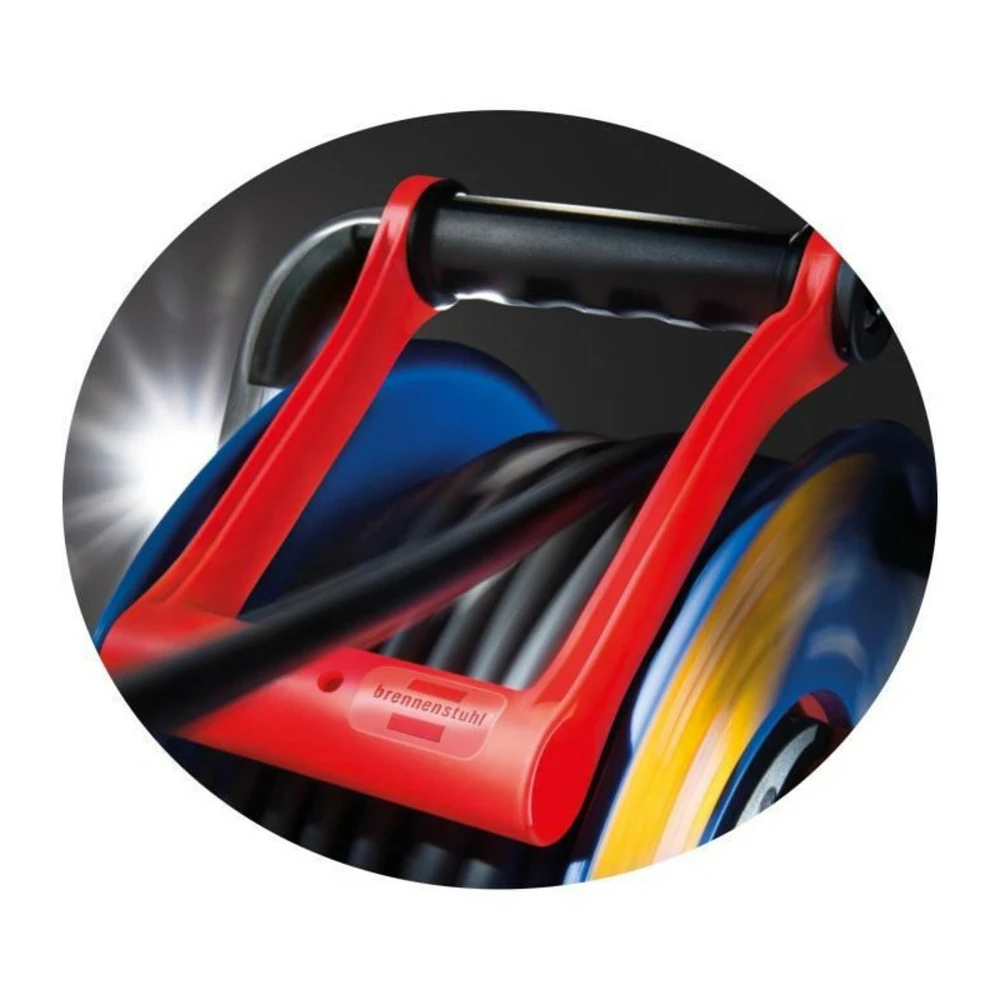 Brennenstuhl Enrouleur Silver Brico-500 50m H05vv-f 3g1.5 – Image 2